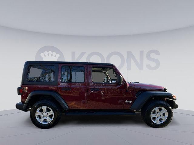 used 2021 Jeep Wrangler Unlimited car, priced at $27,500