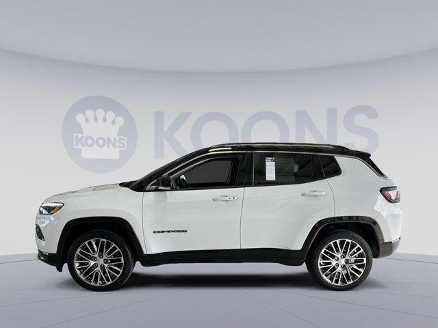 used 2022 Jeep Compass car, priced at $23,500