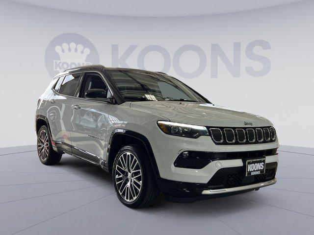 used 2022 Jeep Compass car, priced at $23,500