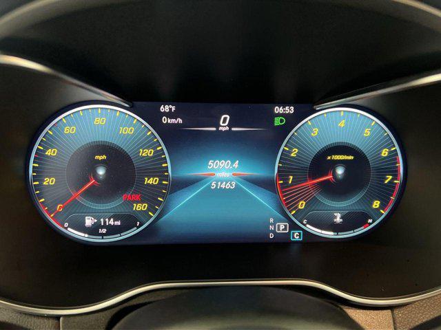 used 2021 Mercedes-Benz C-Class car, priced at $23,000