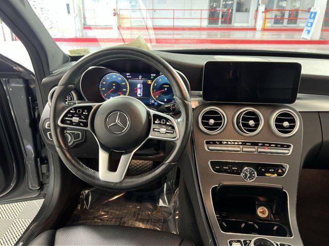 used 2021 Mercedes-Benz C-Class car, priced at $23,000