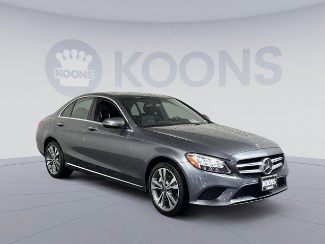 used 2021 Mercedes-Benz C-Class car, priced at $23,000