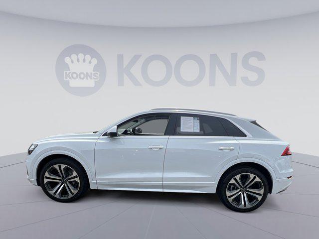 used 2022 Audi Q8 car, priced at $48,000