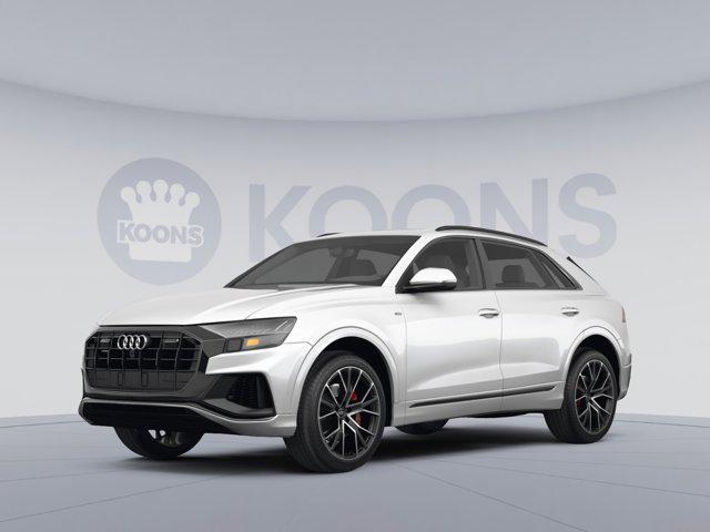 used 2022 Audi Q8 car, priced at $49,000