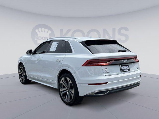 used 2022 Audi Q8 car, priced at $48,000