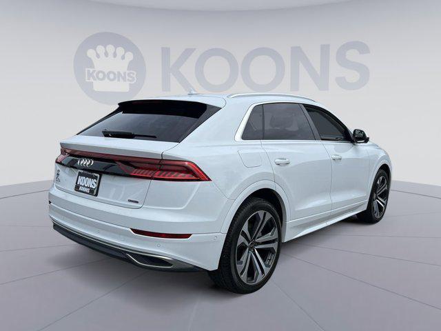 used 2022 Audi Q8 car, priced at $48,000