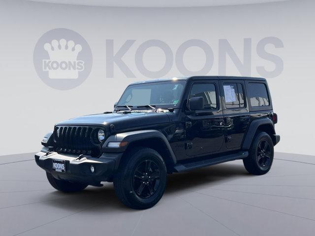 used 2021 Jeep Wrangler Unlimited car, priced at $31,500