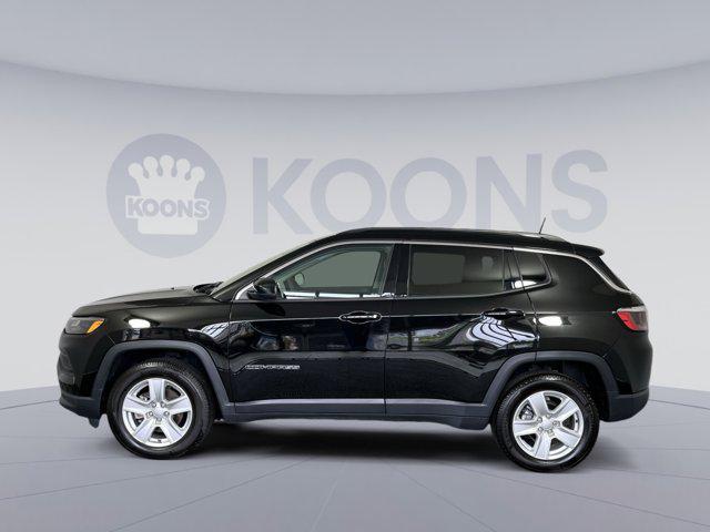 used 2022 Jeep Compass car, priced at $19,500