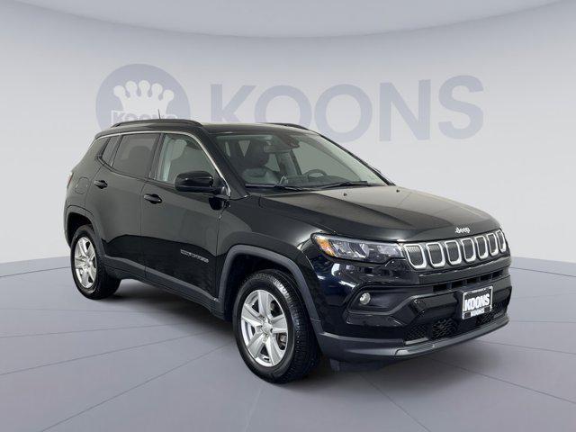 used 2022 Jeep Compass car, priced at $19,500