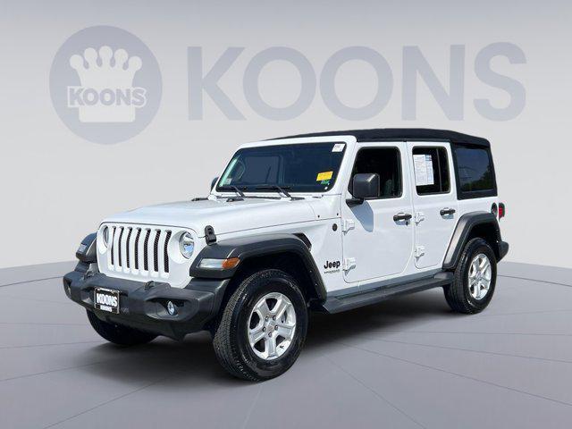 used 2022 Jeep Wrangler Unlimited car, priced at $30,500