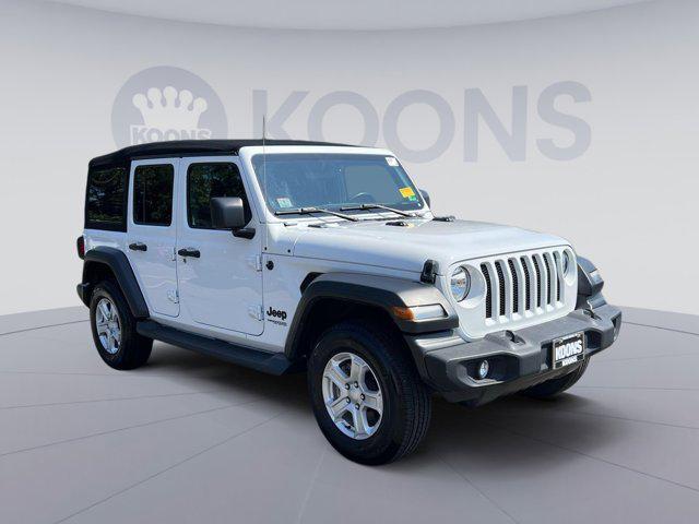 used 2022 Jeep Wrangler Unlimited car, priced at $30,500