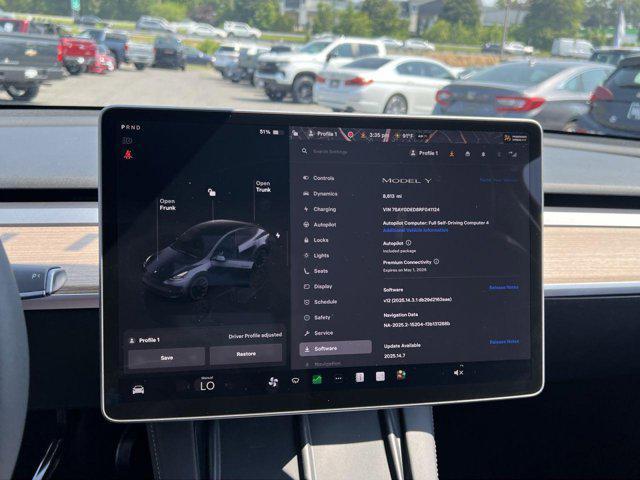 used 2024 Tesla Model Y car, priced at $33,500