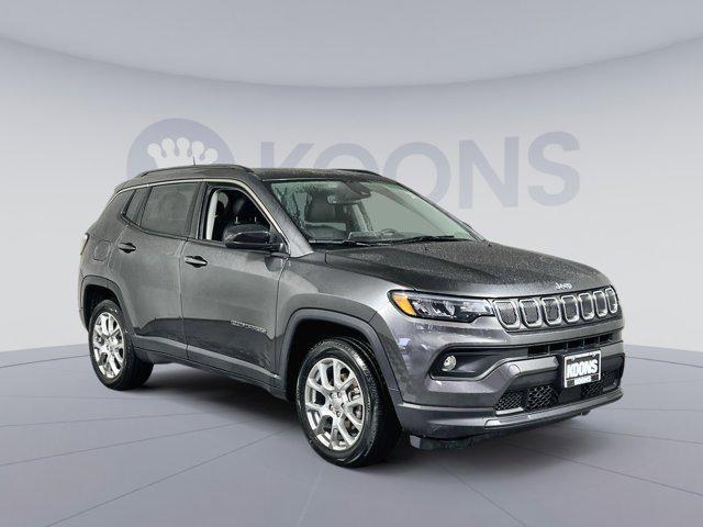 used 2022 Jeep Compass car, priced at $21,000