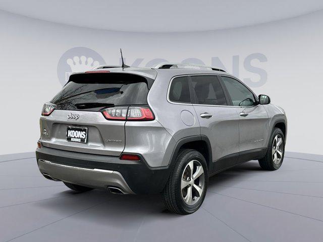 used 2021 Jeep Cherokee car, priced at $23,000