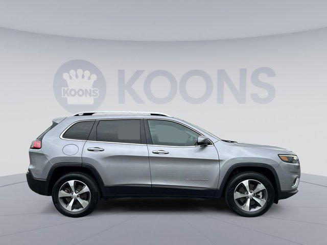 used 2021 Jeep Cherokee car, priced at $23,000