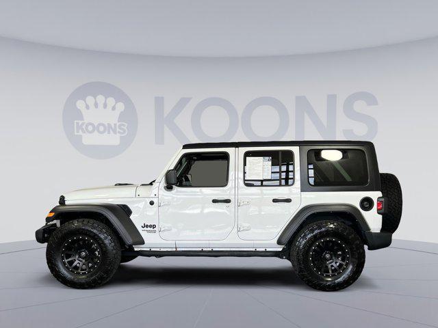used 2021 Jeep Wrangler Unlimited car, priced at $28,500