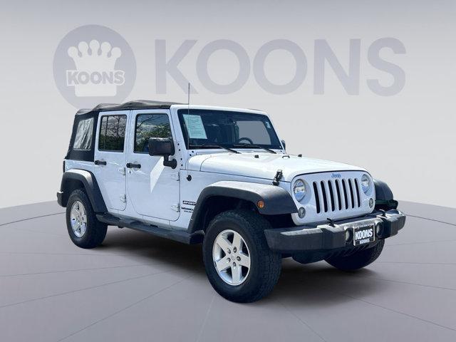 used 2016 Jeep Wrangler Unlimited car, priced at $20,000
