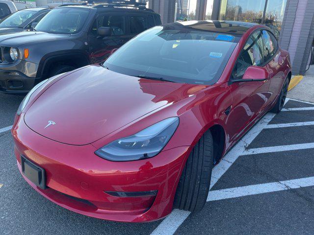 used 2021 Tesla Model 3 car, priced at $29,500