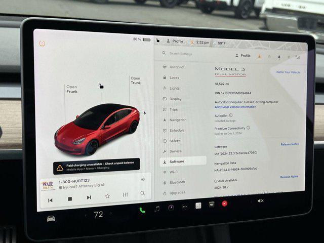 used 2021 Tesla Model 3 car, priced at $29,500