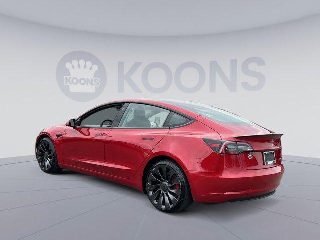 used 2021 Tesla Model 3 car, priced at $29,500