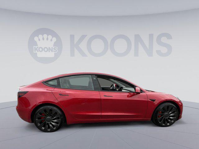 used 2021 Tesla Model 3 car, priced at $29,500