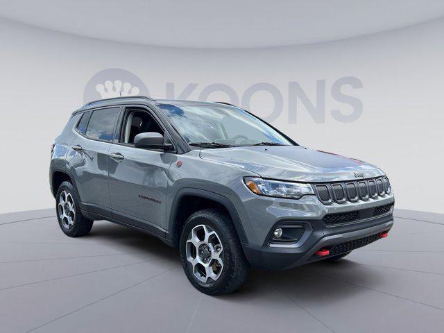 used 2022 Jeep Compass car, priced at $24,500