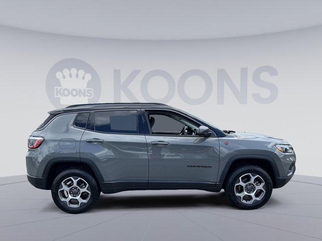 used 2022 Jeep Compass car, priced at $24,500