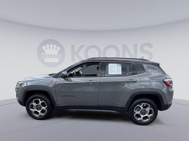 used 2022 Jeep Compass car, priced at $24,500