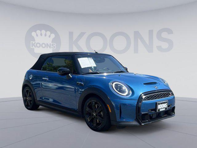 used 2022 MINI Convertible car, priced at $28,500