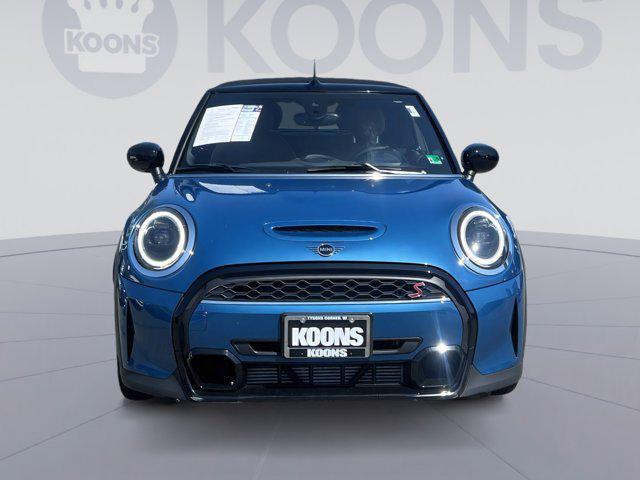 used 2022 MINI Convertible car, priced at $28,500
