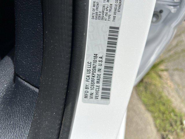 new 2025 Ram 1500 car, priced at $74,492