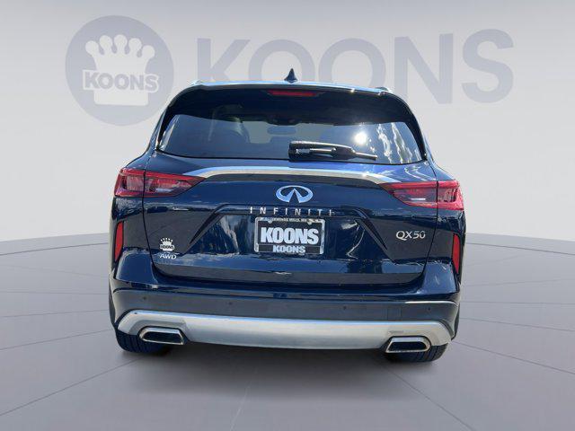 used 2021 INFINITI QX50 car, priced at $28,200