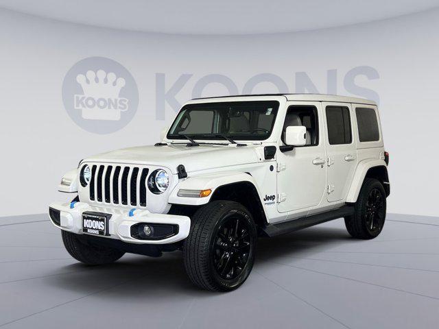 used 2021 Jeep Wrangler Unlimited 4xe car, priced at $34,500