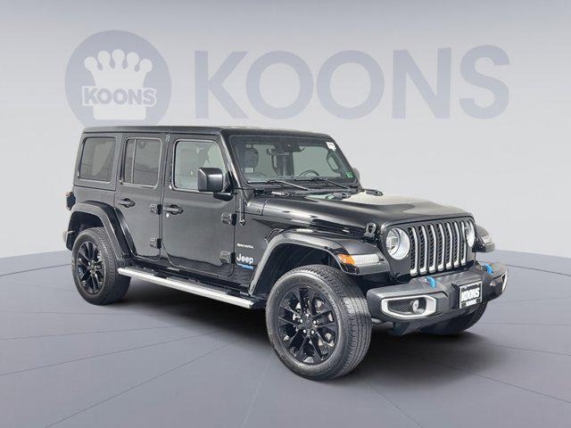 used 2022 Jeep Wrangler Unlimited 4xe car, priced at $30,500