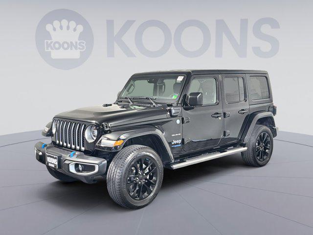 used 2022 Jeep Wrangler Unlimited 4xe car, priced at $30,500