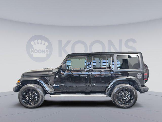 used 2022 Jeep Wrangler Unlimited 4xe car, priced at $30,500