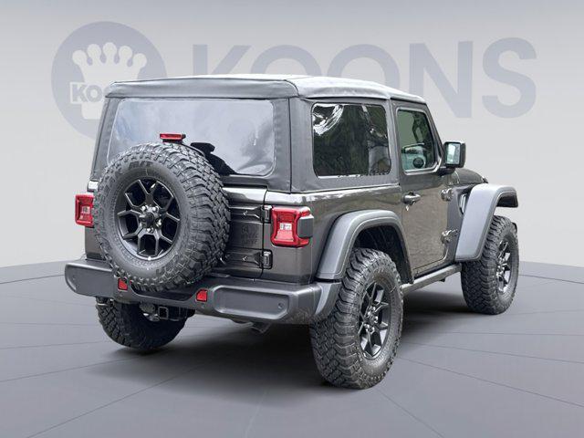 new 2025 Jeep Wrangler car, priced at $38,458
