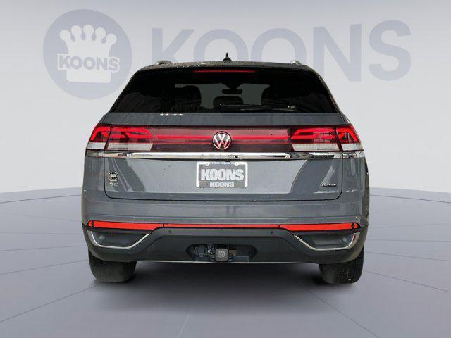 used 2024 Volkswagen Atlas Cross Sport car, priced at $35,000