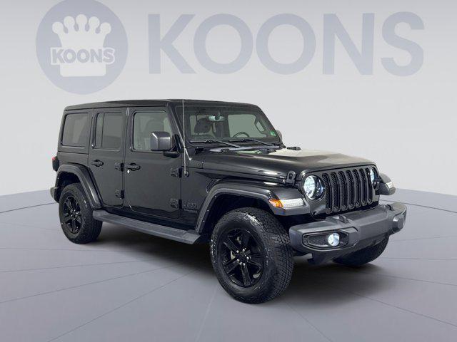 used 2021 Jeep Wrangler Unlimited car, priced at $34,000