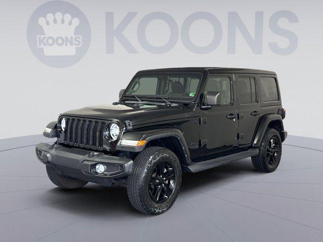 used 2021 Jeep Wrangler Unlimited car, priced at $34,000