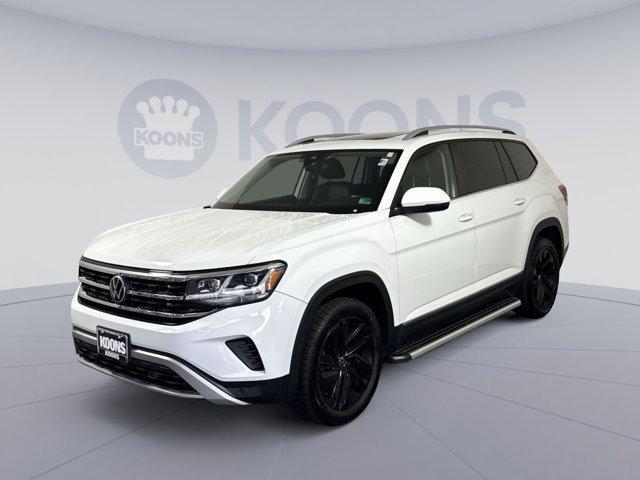 used 2021 Volkswagen Atlas car, priced at $21,000