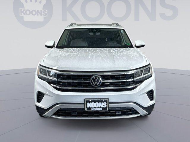 used 2021 Volkswagen Atlas car, priced at $21,000