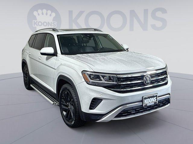 used 2021 Volkswagen Atlas car, priced at $21,000