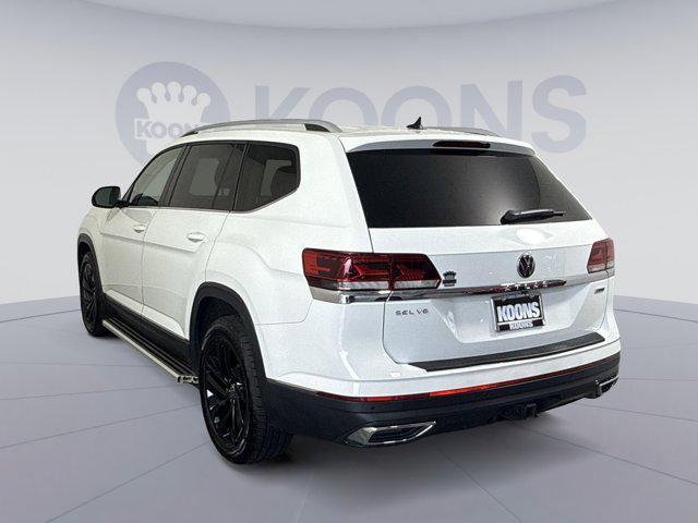 used 2021 Volkswagen Atlas car, priced at $21,000