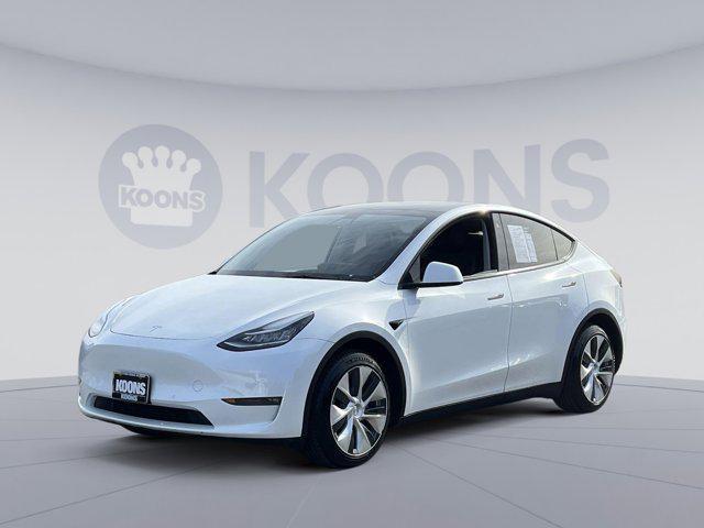 used 2021 Tesla Model Y car, priced at $24,000