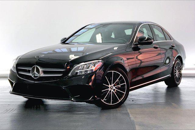 used 2021 Mercedes-Benz C-Class car, priced at $29,199