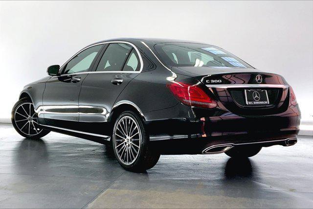 used 2021 Mercedes-Benz C-Class car, priced at $29,199