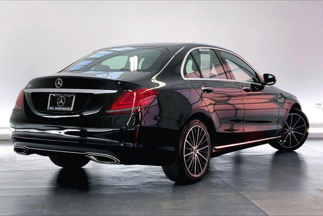 used 2021 Mercedes-Benz C-Class car, priced at $29,199