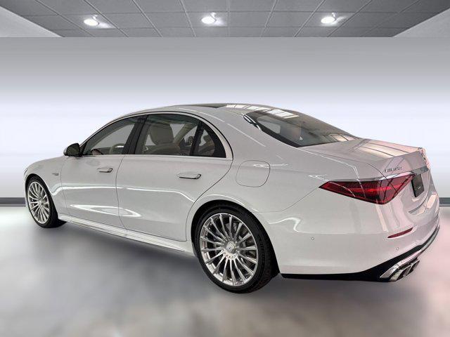 new 2025 Mercedes-Benz AMG S 63 E car, priced at $202,555