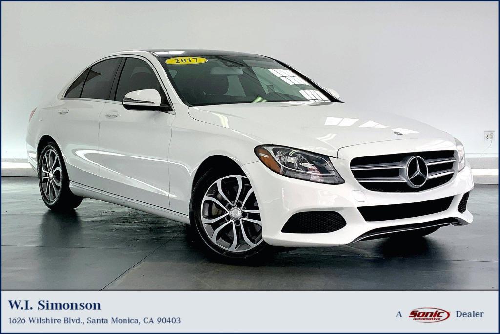 used 2017 Mercedes-Benz C-Class car, priced at $16,798